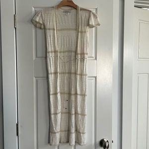 NWT Intuitions Open Front Short Sleeve Cardi